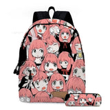 Anime SPY X FAMILY Backpack Anya Cosplay Student School Book Bag