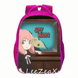 Anime SPY X Family Backpack 16inch School Bag For Children
