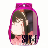 Anime SPY X Family Backpack 16inch School Bag For Children