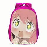 Anime SPY X Family Backpack 16inch School Bag For Children