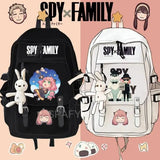 Anime SPY x FAMILY Anya Forger Backpack for Women Student School Shoulder Bag
