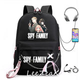 Anime SPY x FAMILY Backpack School Girls Teenager Bookbag Women Rucksack