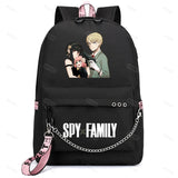 Anime SPY x FAMILY Backpack for School Girls Student Rucksack Usb Charging