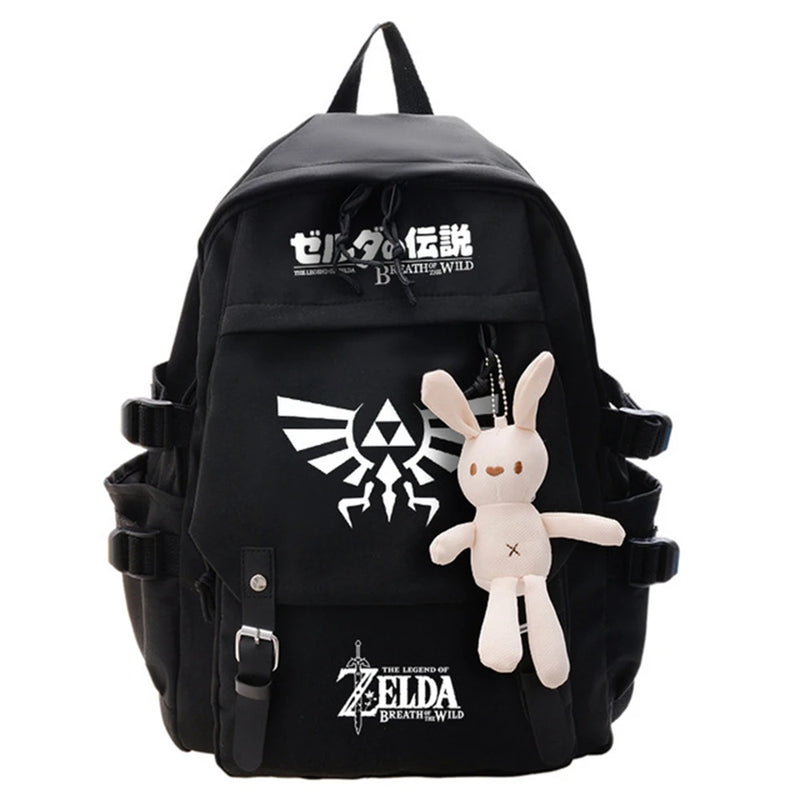 Anime School Backpack Bookbag Zelda-Link Rucksack Travel Shoulder Bags