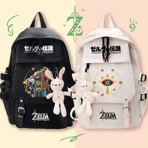 Anime School Backpack Bookbag Zelda-Link Rucksack Travel Shoulder Bags