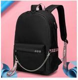 Slayer Tanjirou Kamado Backpack Demon Cosplay USB Charging Unisex Daily Bag