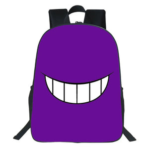 Anime School Bag Yellow Cartoon Character Rucksack