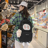 Spirited Away No Face Man Backpack School Book Bag Rucksack