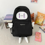 Spirited Away No Face Man Backpack School Book Bag Rucksack