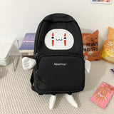 Spirited Away No Face Man Backpack School Book Bag Rucksack