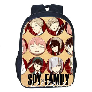Anime Spy X Family Anya Forger Schoolbag Students Boys Girls Cosplay Backpack