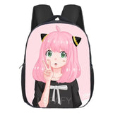 Anime Spy X Family Backpack Boys Girls School Bags Cartoon Anya Forger Bag