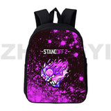 Anime Standoff 2 Backpacks Shooting Game Print Primary School Bags