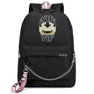 Anime Student Sports Bag School Bag Teenager USB Charging Backpack Laptop