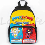 Anime Superzing Backpack Girls Boys Cartoon School Bag 16Inch Rucksack