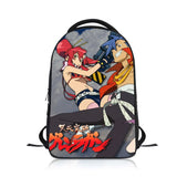 Anime Tengen Toppa Students Backpack School Bag Boys Girls Rucksack