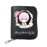 Vanitas Cosplay PU Leather Mini Zipper Wallet Students Purse