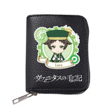 Vanitas Cosplay PU Leather Mini Zipper Wallet Students Purse