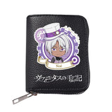 Vanitas Cosplay PU Leather Mini Zipper Wallet Students Purse