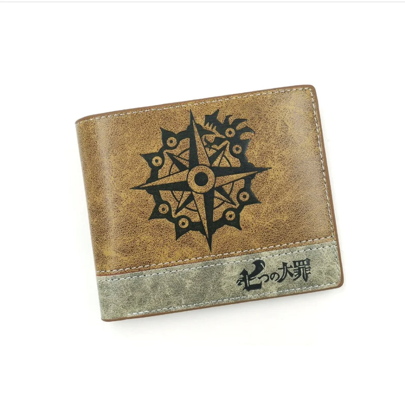 Nanatsu No Taizai The Seven Deadly Sins PU Men Wallet
