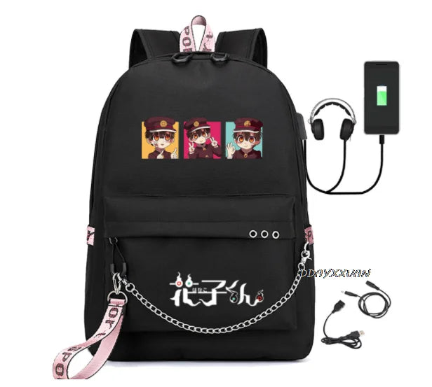 Anime Toilet-Bound Hanako Printed Large Capacity Student School Bag