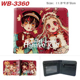Hanako-kun Yugi Amane Wallet Short PU Purse Cosplay Gift