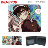Anime Hanako-kun Pu Wallet Bifold Coin Pocket Card Teenager Boy Girl Casual
