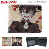 Anime Hanako-kun Pu Wallet Bifold Coin Pocket Card Teenager Boy Girl Casual