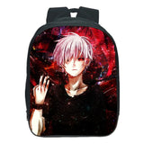 Tokyo Ghoul Backpack Children School Bag Double-layer Bookbag