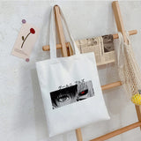 Gothic Style Tokyo Ghoul Canvas Bag - Large Capacity Women's Bag
