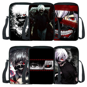 Tokyo Ghoul Messenger Bag Preppy Style Shoulder Bag Boy Girl Crossbody