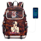Tokyo Ghoul Teen School Bag Canvas Backpack Rucksack Laptop Shoulder Bag