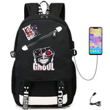 Tokyo Ghoul USB Oxford Packsack Unisex Schoolbag Casual Teengr