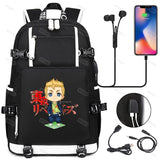 Anime Tokyo Revengers Backpack Bookbag for Teenage Kids