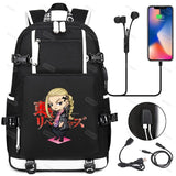 Anime Tokyo Revengers Backpack Bookbag for Teenage Kids