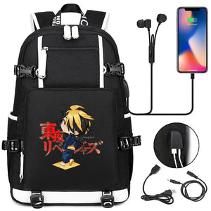 Anime Tokyo Revengers Backpack Bookbag for Teenage Kids