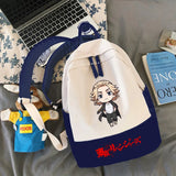 Tokyo Revengers Cartoon Kids Backpack School Book Bag