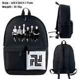 Tokyo Revengers Nylon Backpack Schoolbag Laptop Bag