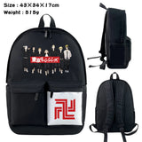 Tokyo Revengers Nylon Backpack Schoolbag Laptop Bag