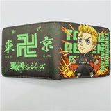 Anime Tokyo Revengers Wallet DraKen Folding PU Purse Short Wallet Cosplay