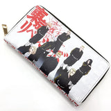 Tokyo Revengers Long Zipper Wallet PU Student Purse Handbag