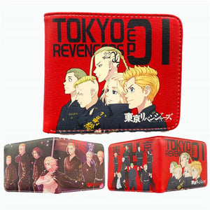 Tokyo Revengers Wallet Short PU Purse Cosplay Gift