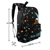 Anime Totoro Backpack for Girls School Bags Cartoon Bear Rucksack