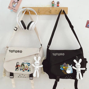 Anime Totoro Cat Handbag Messenger Shoulder Travel Bag Cartoon