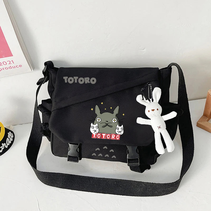 Anime Totoro Cat Handbag Messenger Shoulder Travel Bag Cartoon