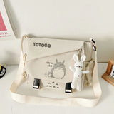 Anime Totoro Cat Handbag Messenger Shoulder Travel Bag Cartoon