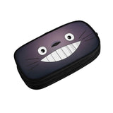 Anime Totoro Pen Box Student School Zipper Pen Bag Child Stationery Bag
