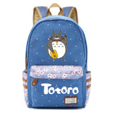 Anime Totoro Teenager Backpack Casual Baby Backpack