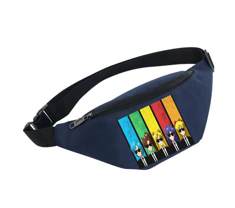 Anime Unisex Fanny Pack Waterproof Chest Handbag Waist Bag