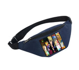 Anime Unisex Fanny Pack Waterproof Chest Handbag Waist Bag